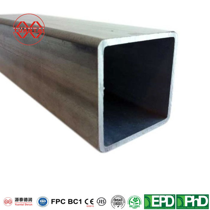 Square and rectangular steel pipe for automobile manufacturing