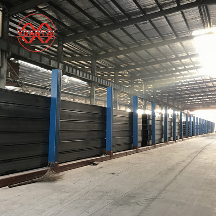 Square and rectangular steel pipe for plant engineering