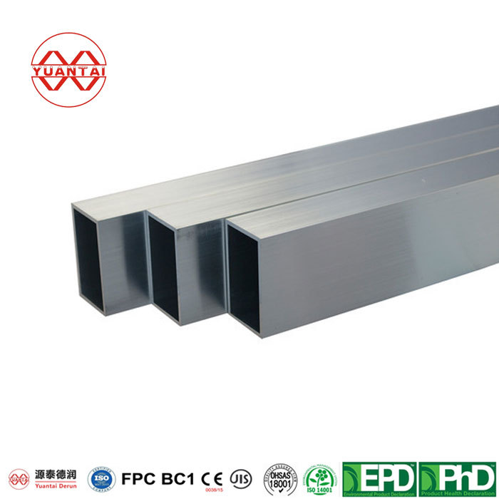hot dip galvanized rectangular steel hollow section China yuantaiderun