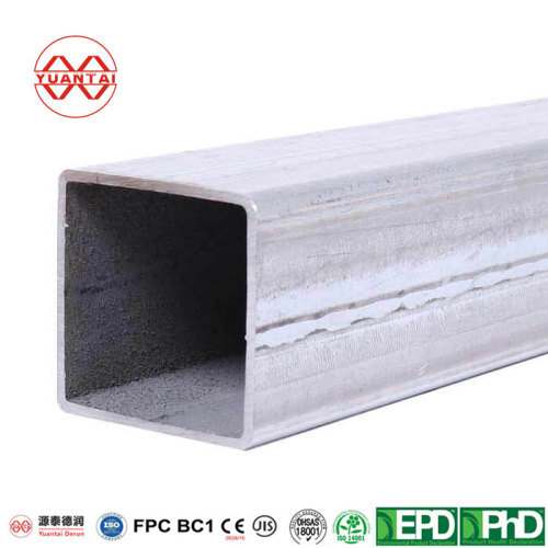 hot dip galvanized square hollow section China yuantaiderun