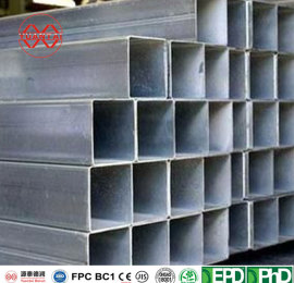 hot dip galvanized square steel tube China yuantaiderun