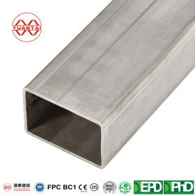 hot dip galvanized rectangular steel tube supplier
