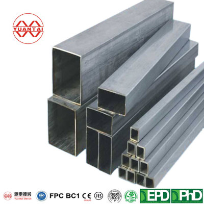 hot dip galvanized rectangular steel pipe manufacturer China