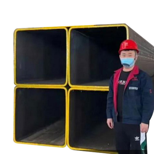 How to remove oxide scale on large diameter square pipe?