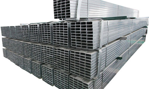 Why does the color of galvanized square pipe turn white?