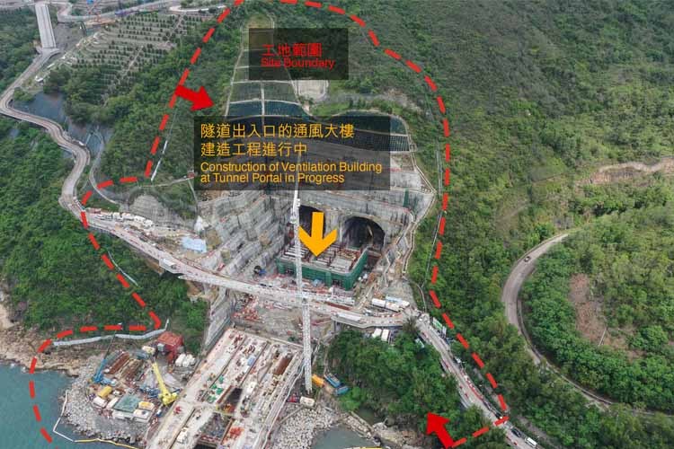 Yuantai Derun Steel Pipe Manufacturing Group Project Case Episode 4: Building Structural Components for Noise Barrier and Highway Sign Gantry in Tseung Kwan O - Lam Tin Tunnel Project