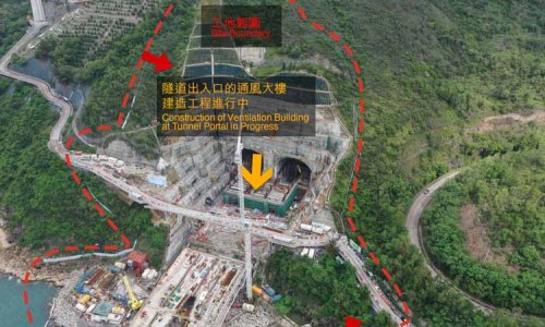 Yuantai Derun Steel Pipe Manufacturing Group Project Case Episode 4: Building Structural Components for Noise Barrier and Highway Sign Gantry in Tseung Kwan O - Lam Tin Tunnel Project