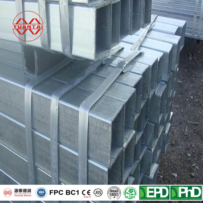 Galvanized Square Tube