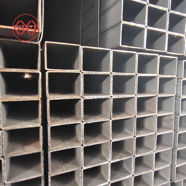Black rectangular tubing