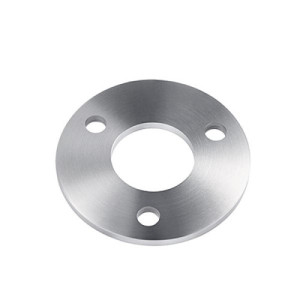 Round base plate for stainless tube