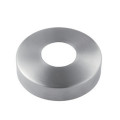 Round tube cover cap flat