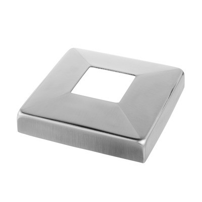 Square tube cover cap