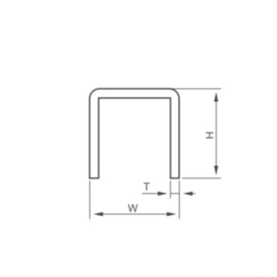 U channel for frameless glass balustrade