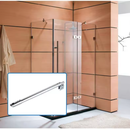 Stainless steel shower pull rod