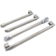 Stainless steel shower pull rod