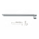 Stainless steel shower pull rod