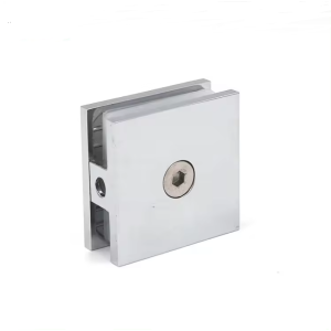 Stainless steel shower partition brace