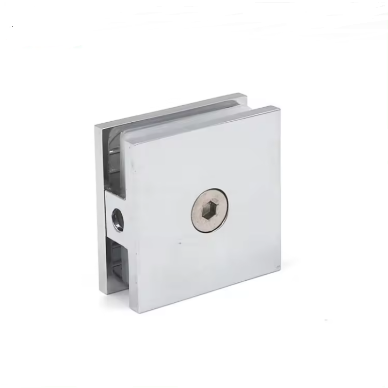 Stainless steel shower partition brace