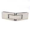 Stainless steel glass double-sided 135 degree shower glass door fixed hinge