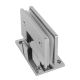 Modern 90 degree wall to glass shower hinge