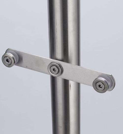 Stainless steel measuring installation column