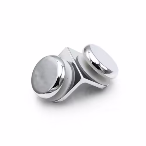 Circular 90 degree partition brace