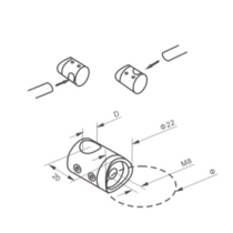 Stainless Steel Crossbar Railing
