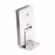 SUS304 Stainless Steel Heavy Duty Shower Door Hinge Rectangle 90 Degree Shower Room