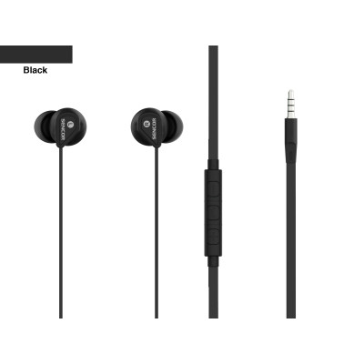 Best wired earphones with mic & volumn control| 3.5mm  plug Compatible with headphone, Computer and laptop JY-E702