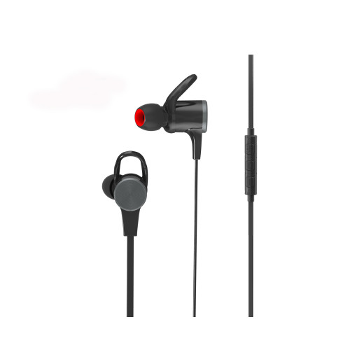 批发带麦克风的入耳式有线耳机用于运动| JY-E909 跑步用带耳塞金属有线耳塞