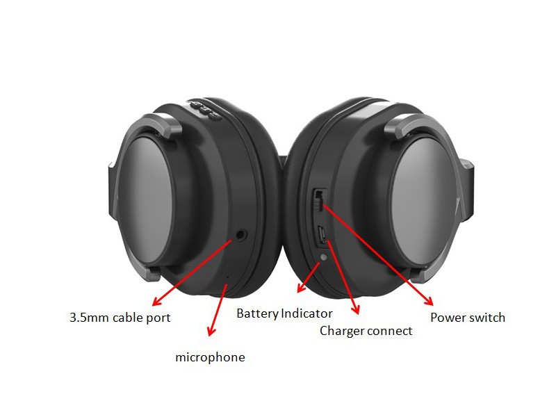 How to connect the wireless headphones?