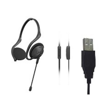 Wholesale USB Usb Wired Headset with Microphone | OEM Wired  Usb Computer Headset and Volume Control for  Schools, Laptop, Travel, Plane, Tablet JY-USB362