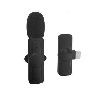 Wholesale Lavalier Wireless Microphone for Youtubers,Facebook Live Stream,Vloggers,Interview,Auto-syncs Clip-on Lapel Mic for PC (NO APP or Bluetooth is Needed) JY-RF02