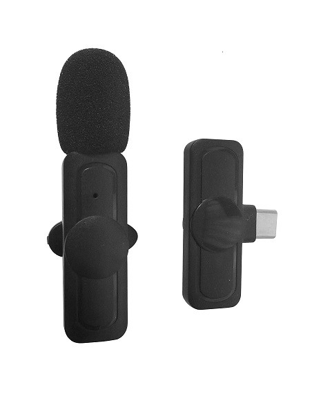 Wholesale Lavalier Wireless Microphone for Youtubers,Facebook Live Stream,Vloggers,Interview,Auto-syncs Clip-on Lapel Mic for PC (NO APP or Bluetooth is Needed) JY-RF02