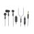 Best Wired Earbuds Earbuds 3.5mm Wired Copper Driver HiFi Sport Headphones | In Ear Earphone For Running With Microphone Headset Music Earbuds Factory JY-E8082