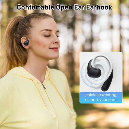 OEM & ODM Wireless Open Ear Earbuds - Bluetooth 5.3 Stereo Headphones with Digital Display & Charging Case for Android - JY-TWS202 True Wireless Earbuds for Wholesale Suppliers