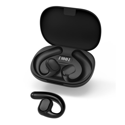 OEM & ODM Wireless Open Ear Earbuds - Bluetooth 5.3 Stereo Headphones with Digital Display & Charging Case for Android - JY-TWS202 True Wireless Earbuds for Wholesale Suppliers