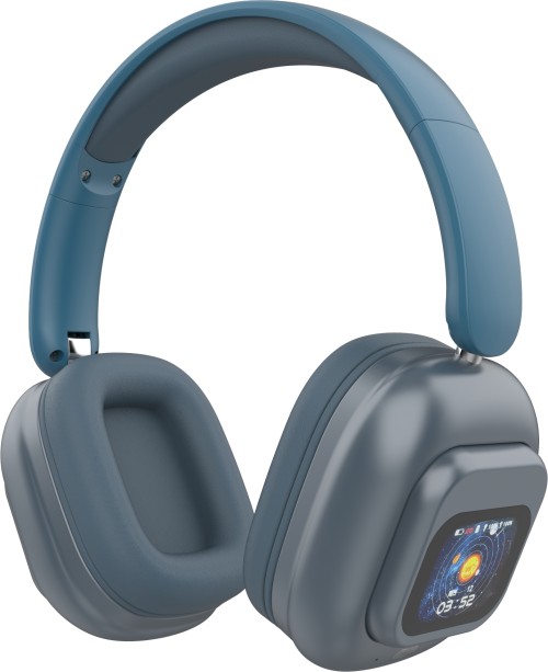 Wholesale Hybrid ANC Bluetooth 5.4 Headphone Removable Magnetic Touch Screen 50h Play Time Noise Cancellation Application Control JY-BN618