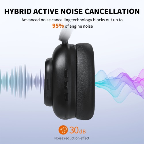 Wholesale Hybrid Wireless Noise Cancelling Headphones With Touch Screen |Gaming over ear headsets With Mic|OEM/ODM-JY-BN618