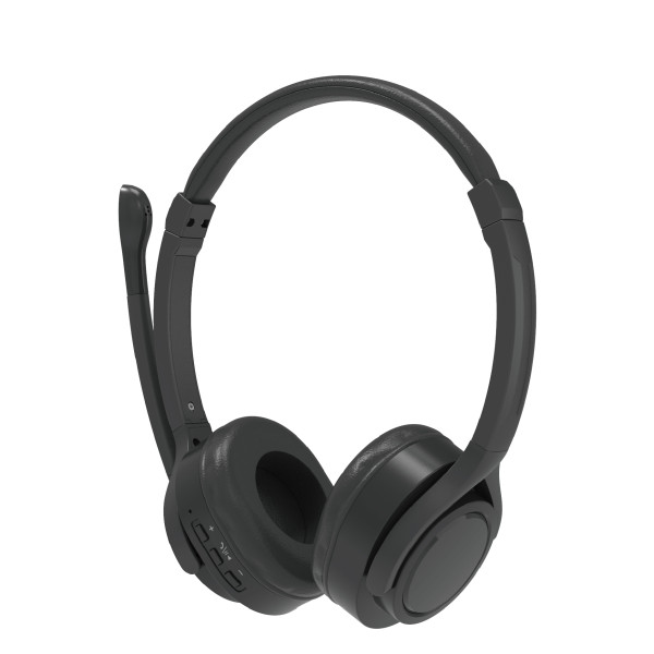 Portable WIRELESS PC HEADSETS for Notebook Use Bluetooth Rotatable Foldable Headphones With Boom Microphone for Teams Meeting | JY-BT298