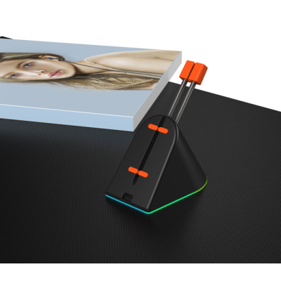 5 Below Gaming Headset Best Selling  Wired RGB Mouse Bungee For True Gamers Factory JY-H328A