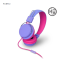 Colorful design and foldable 3.5mm connector wired headset with inline microphone JY-H260