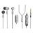 Best Wired Earbuds Earbuds 3.5mm Wired Copper Driver HiFi Sport Headphones | In Ear Earphone For Running With Microphone Headset Music Earbuds Factory JY-E8082
