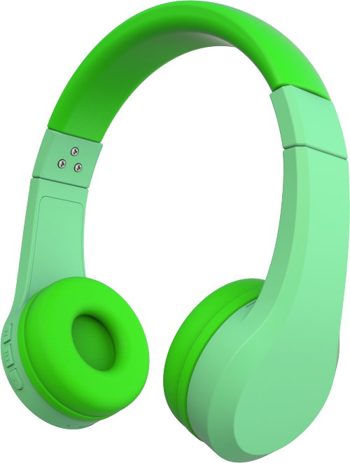 Custom 85dB Wireless Headphones for Kids | LED Battery Indicator | Non-Noise Cancelling | for School Travel | JY-BT273