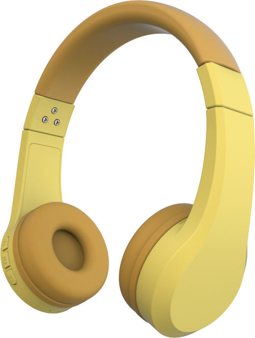 Custom 85dB Wireless Headphones for Kids | LED Battery Indicator | Non-Noise Cancelling | for School Travel | JY-BT273