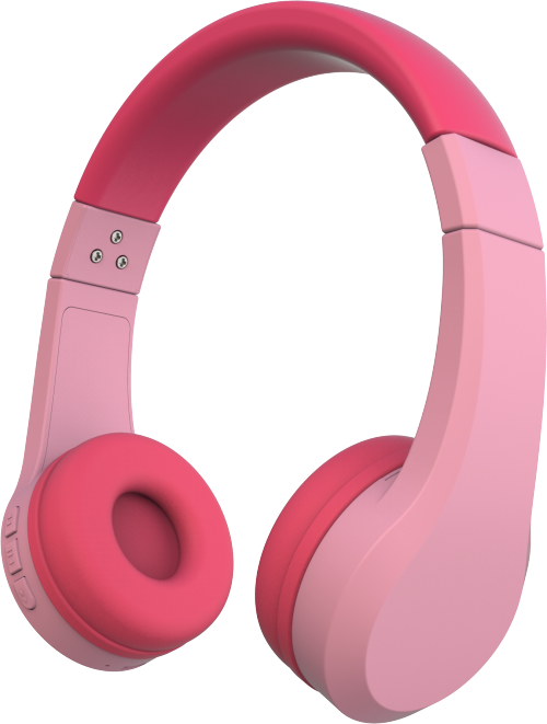 Custom 85dB Wireless Headphones for Kids | LED Battery Indicator | Non-Noise Cancelling | for School Travel | JY-BT273