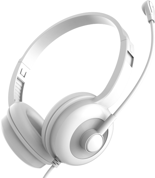 USB Wired Music Earphones & Headphones with Type-C Interface and Microphone for Laptop PC Computer Headset | JY-M279