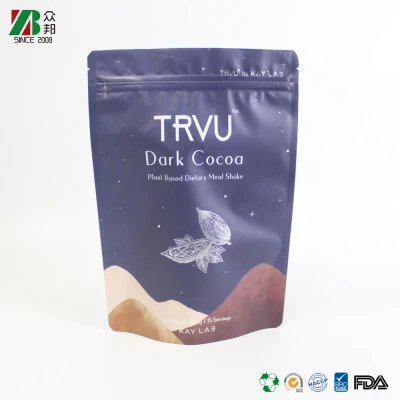 Food Grade Direct Factory Chocolates Chewy Candy Energy Bar Pouch Food Snack Packaging Mylar Ziplock Bag