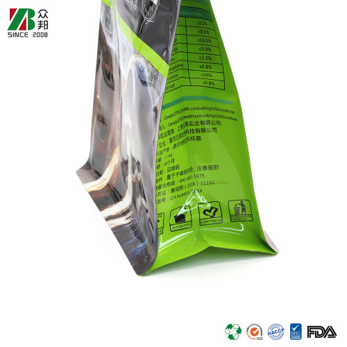 ZB Packaging Chinese Plastic Bag Manufacturer OEM ODM Zipper Bag Factory Moistureproof Pet Dog Food Packaging Bag