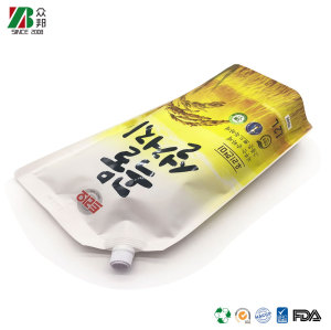 Detergent Packaging And Liquid Soap Packaging Stand up Pouch Doypack